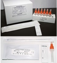 Khay thử xét nghiệm kháng nguyên vi rút SARS-CoV-2 Biomerica COVID -19 Antigen Rapid Test
